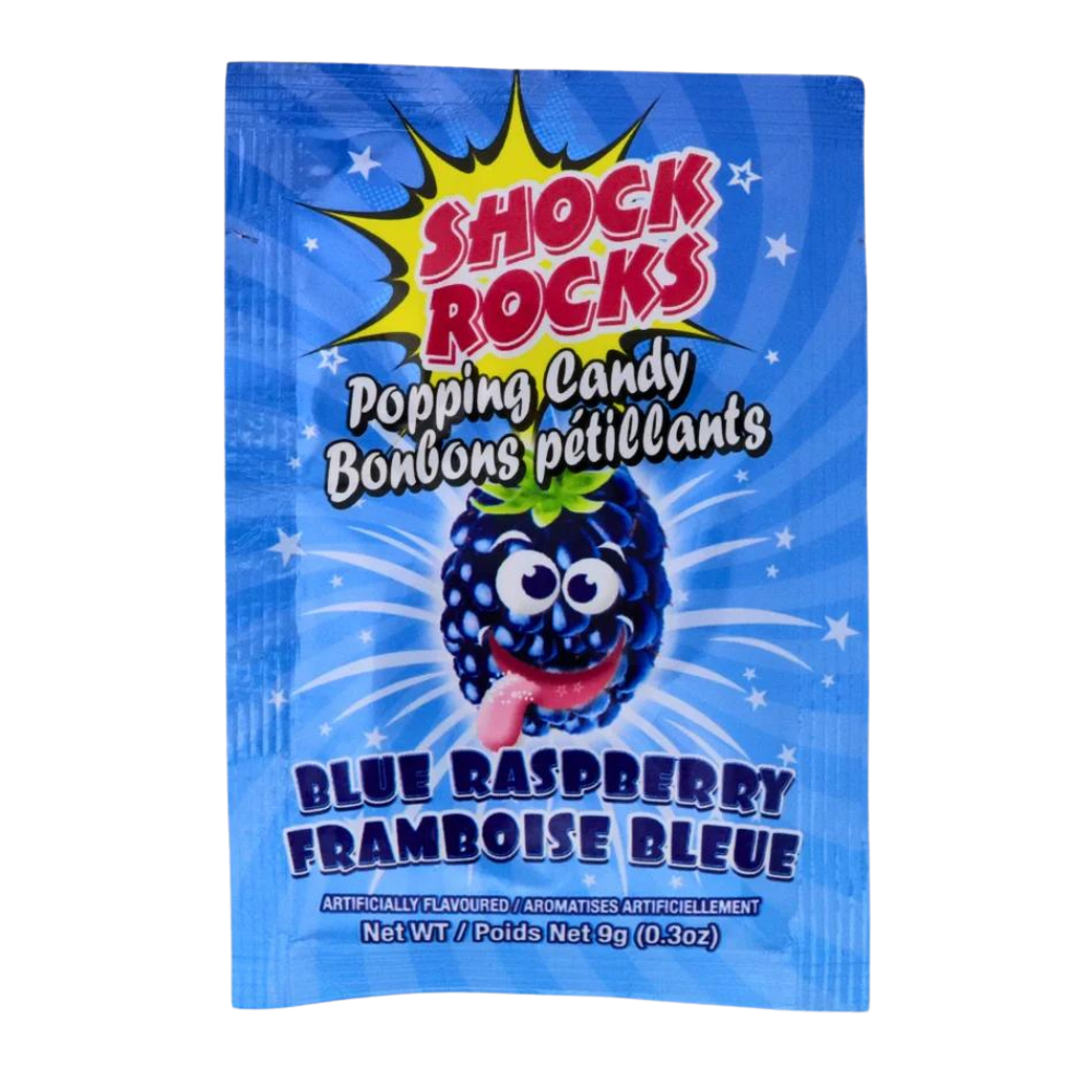 Bonbon Pétillant Framboise Bleu