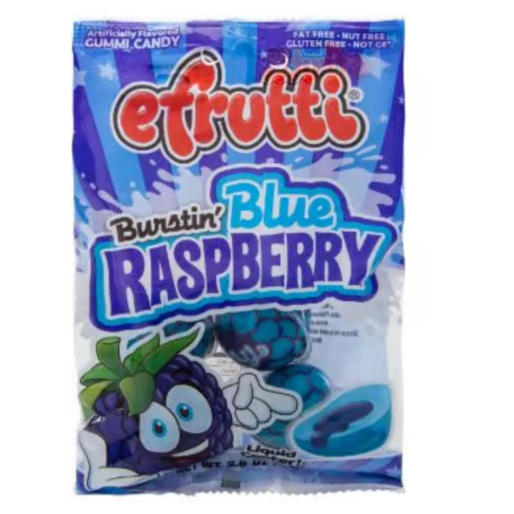 Efrutti Burstin Blue Rasberry