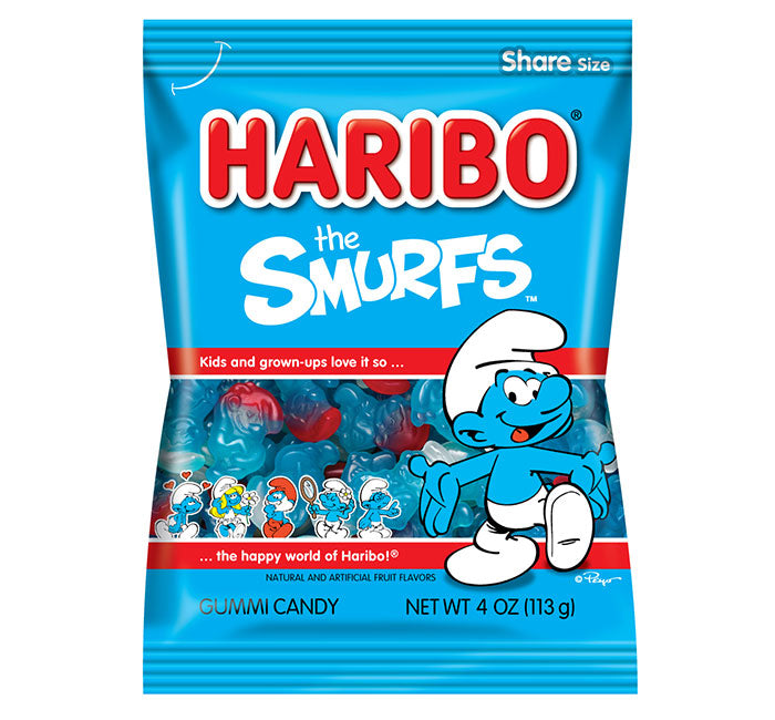 Haribo Les Schtroumpfs