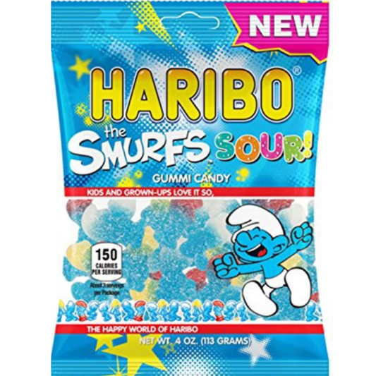 Haribo Schtroumpfs Acidulés